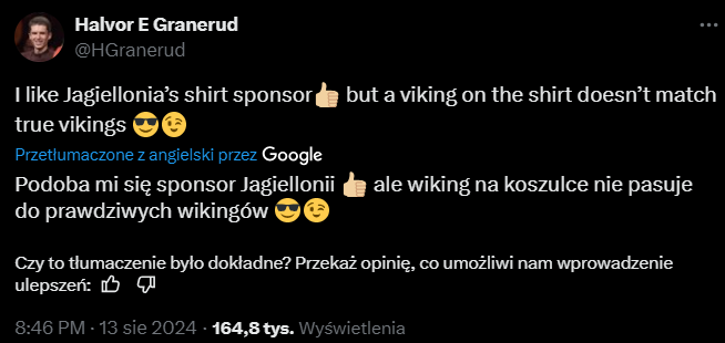 Tak Halvor Egner Granerud ''NAŚMIEWAŁ SIĘ'' z Jagi po meczu z Bodo VS. DZIŚ po meczu z Molde xD